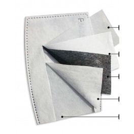 Filtre til indlæg i silke mundbind - Refill Filtre til indlæg i silke mundbind - Refill