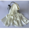Silke Accessories - Silke tørklæde - elfenben, 90x180 cm