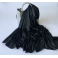 Silke Accessories - Silke tørklæde - Ibenholt, 90x180 cm